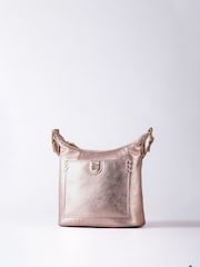 Lakeland Leather Metallic Tarnly Pocket Cross-Body Bag - Image 2 of 7