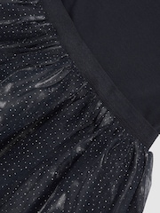 Reiss Navy Dahlia Knit-Bodice Tulle Dress - Image 4 of 4
