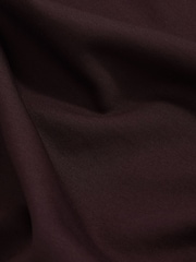 Reiss Cherry Red Bradley Interlock Jersey Crew Neck T-Shirt - Image 6 of 6