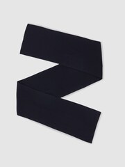 Reiss Navy Chesterfield Scarf - Image 1 of 5