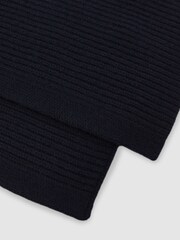 Reiss Navy Chesterfield Scarf - Image 4 of 5