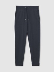 Reiss Midnight Navy Billings Merino Wool Cuffed Joggers - Image 2 of 7