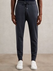 Reiss Midnight Navy Billings Merino Wool Cuffed Joggers - Image 3 of 7