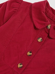 Reiss Lyra Corduroy Long-Sleeve Collared Dress - صورة 4 من 4