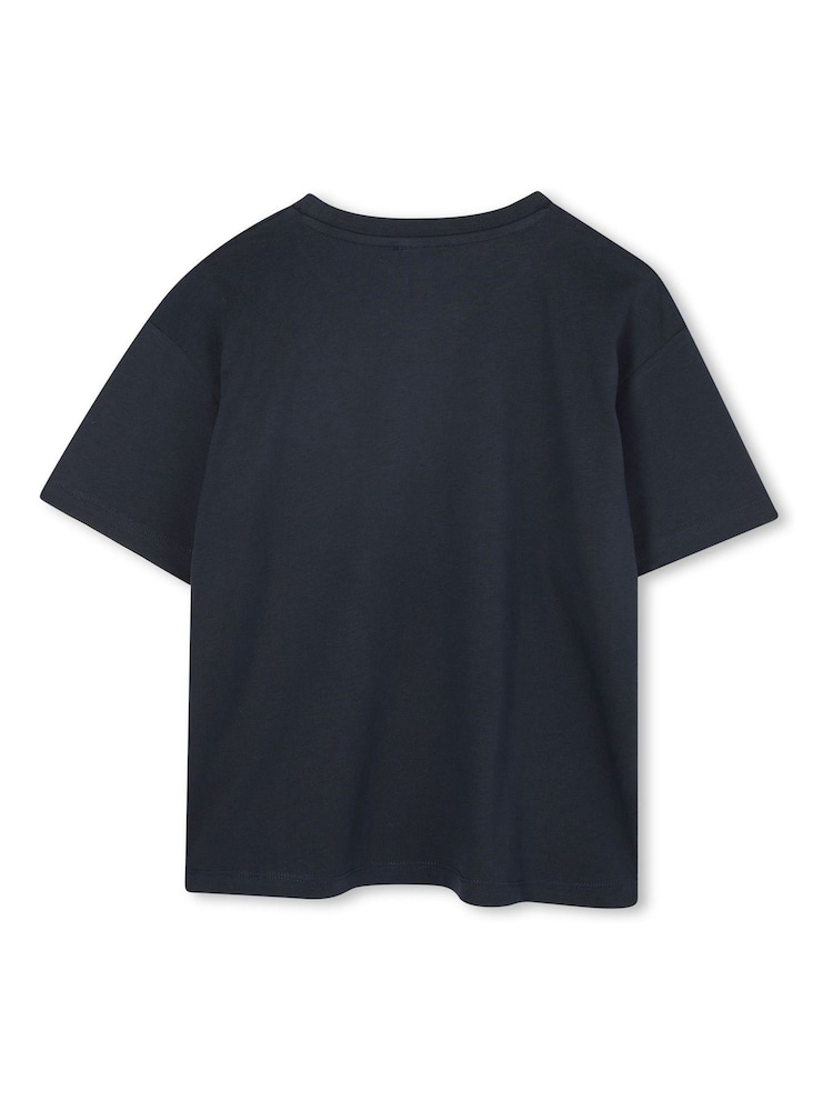 Kenzo Kids Paris Logo Short Sleeve T-Shirt - Image 2 of 3