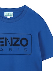 Kenzo Kids Paris Logo Short Sleeve T-Shirt - Image 3 of 3