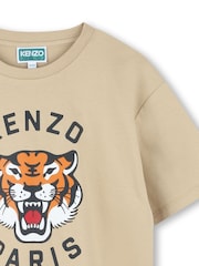 Kenzo Kids Tiger Graphic Logo Short Sleeve T-Shirt - Image 3 of 5