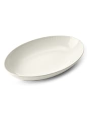 Mikasa White Large Cranborne Oval Ceramic Serving Dish - Image 4 of 5