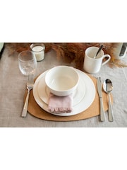 Mikasa 12 Piece White Egret Fine China Dinner Set - Image 2 of 6