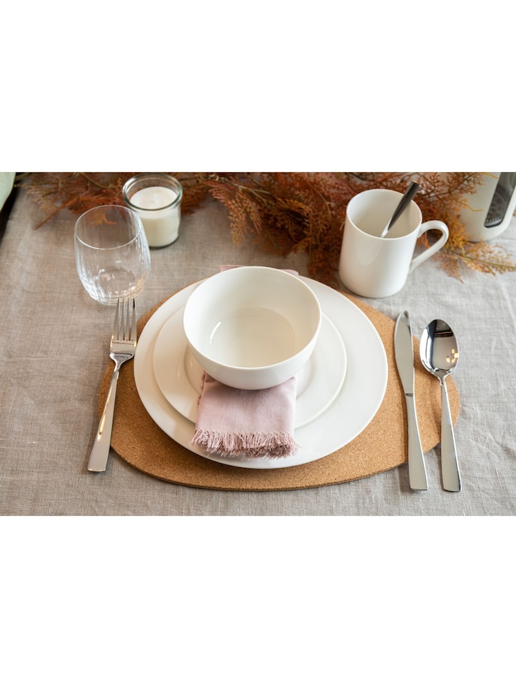 Mikasa 12 Piece White Egret Fine China Dinner Set - Image 2 of 6