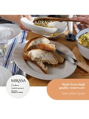 Mikasa White Large Cranborne Oval Ceramic Serving Platter - Image 5 of 6