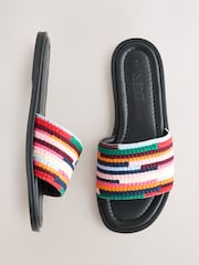 Multicolour Forever Comfort® Woven Mule Sandals - Image 1 of 5