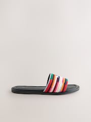 Multicolour Forever Comfort® Woven Mule Sandals - Image 3 of 5
