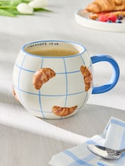 Blue Claude The Croissant Mug - Image 1 of 3