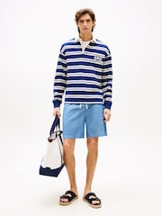 Tommy Hilfiger Blue Chambray Shorts - Image 3 of 5