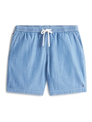Tommy Hilfiger Blue Chambray Shorts - Image 5 of 5