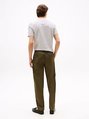 Tommy Hilfiger Green Harlem Ripstop Tapered Trousers - Image 3 of 3
