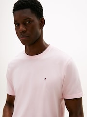 Tommy Hilfiger Pink Crew Neck T-Shirt - Image 4 of 5