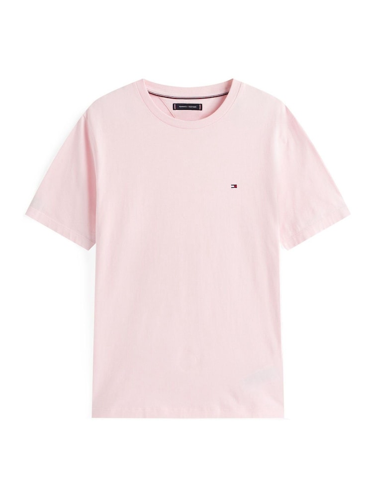 Tommy Hilfiger Pink Crew Neck T-Shirt - Image 5 of 5