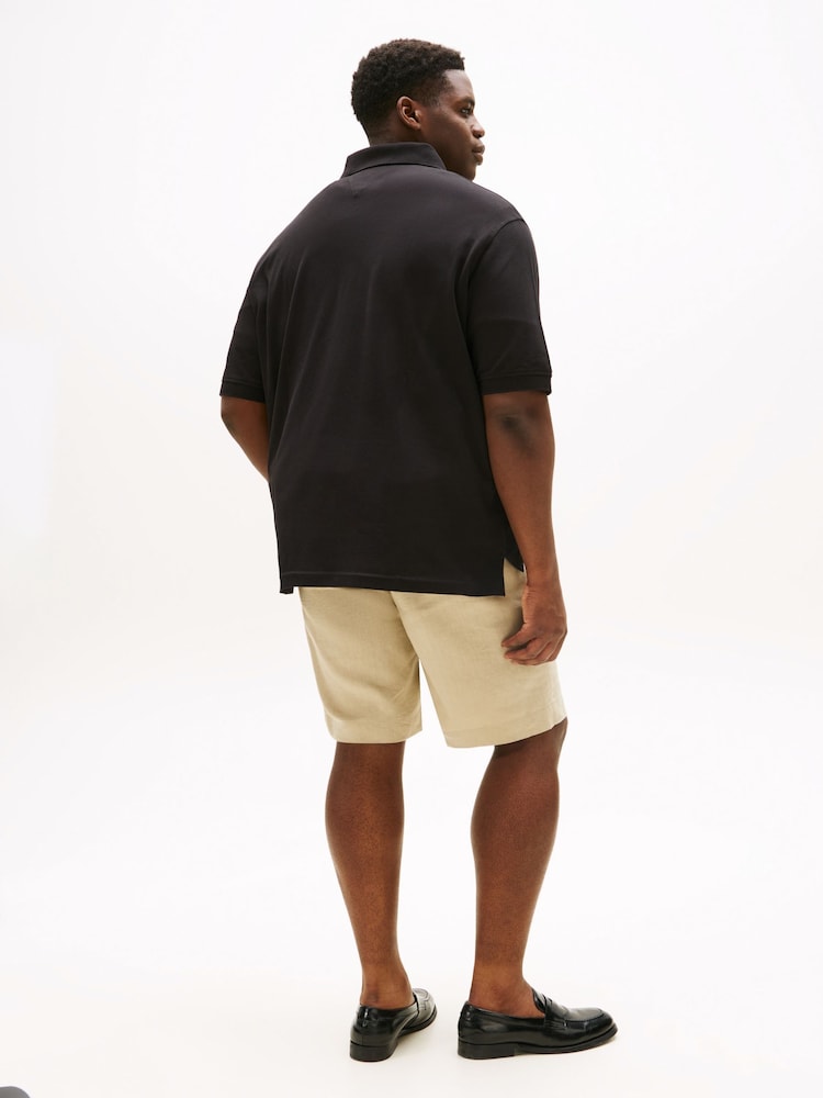 Tommy Hilfiger Black Regular Fit Plus 1985 Polo Shirt - Image 2 of 5