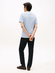 Tommy Hilfiger Blue Athleisure Logo Embroidery T-Shirt - Image 2 of 5