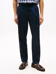 Tommy Hilfiger Blue Harlem Ripstop Tapered Trousers - Image 1 of 5