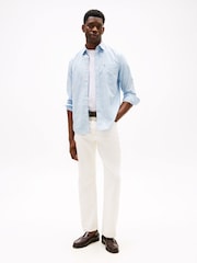 Tommy Hilfiger Regular Fit Stripe Oxford Shirt - Imagen 3 de 5