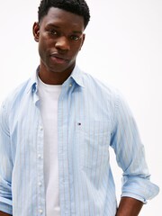 Tommy Hilfiger Regular Fit Stripe Oxford Shirt - Imagen 4 de 5