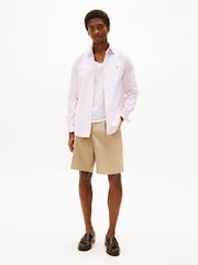 Tommy Hilfiger Pink Regular Fit Stripe Oxford Shirt - Image 3 of 4