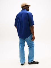 Tommy Hilfiger Blue Plus Oxford Shirt - Image 2 of 5