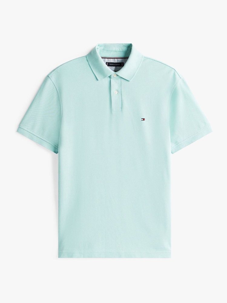 Tommy Hilfiger Blue 1985 Regular Fit Polo Shirt - Image 5 of 5
