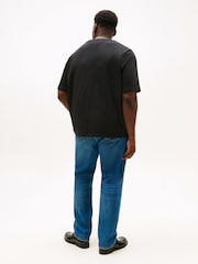 Tommy Hilfiger Black Plus Regular Fit Short Sleeve T-Shirt - Image 2 of 4