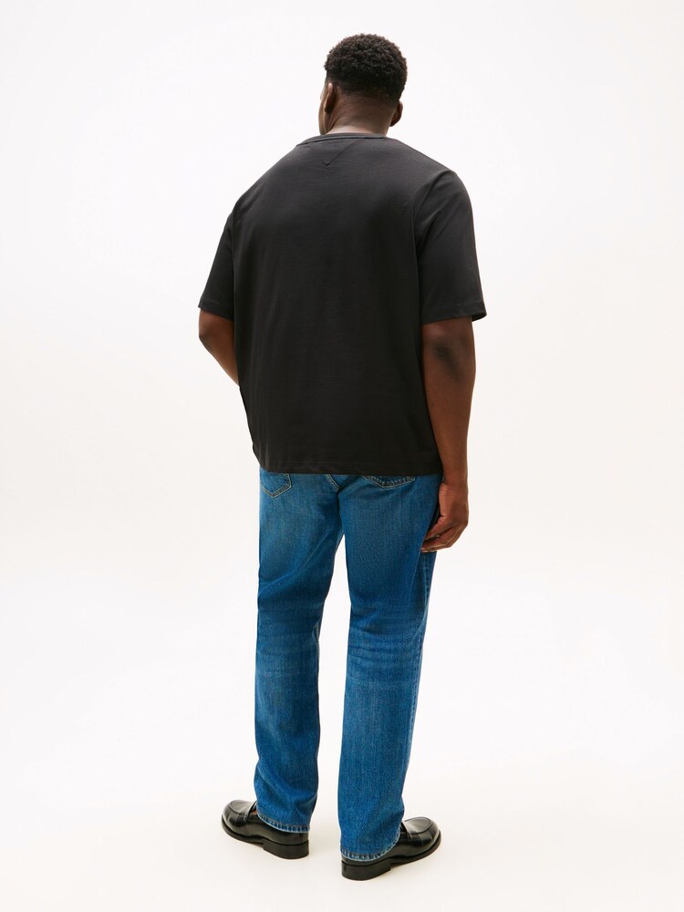 Tommy Hilfiger Black Plus Regular Fit Short Sleeve T-Shirt - Image 2 of 4 Tommy Hilfiger Black Plus Regular Fit Short Sleeve T-Shirt - Image 2 of 4
