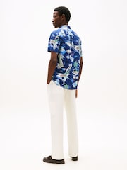 Tommy Hilfiger Linen Print Shirt - Imagem 3 de 5