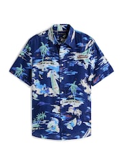 Tommy Hilfiger Linen Print Shirt - Imagem 5 de 5
