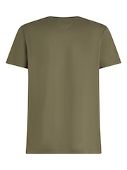 Tommy Hilfiger Green Plus Crew Neck T-Shirt - Image 2 of 2