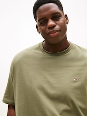Tommy Hilfiger Green Plus Crew Neck T-Shirt - Image 4 of 5