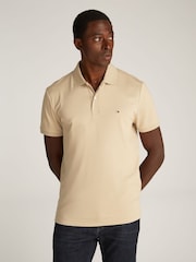 Tommy Hilfiger Natural Regular Fit Polo Shirt - Image 1 of 6
