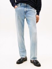 Tommy Hilfiger Blue Denton Faded Straight Leg Jeans - Image 1 of 5