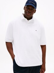 Tommy Hilfiger White Ecru Regular Fit Plus 1985 Polo Shirt - Image 1 of 5