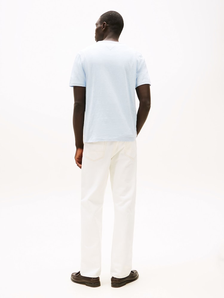 Tommy Hilfiger Blue Regular Fit Short Sleeve T-Shirt - Image 2 of 5