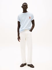 Tommy Hilfiger Blue Regular Fit Short Sleeve T-Shirt - Image 3 of 5