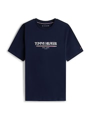 Tommy Hilfiger Logo Crew Neck T-Shirt - Slika 5 iz 5