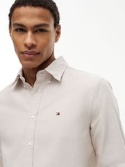 Tommy Hilfiger Natural Regular Fit Oxford Shirt - Image 6 of 7