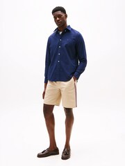 Tommy Hilfiger Blue Regular Fit Oxford Shirt - Image 3 of 5