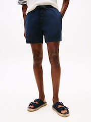 Tommy Hilfiger Blue Flag Embroidery Shorts - Image 1 of 1