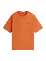Tommy Hilfiger Orange Plus Crew Neck T-Shirt - Image 2 of 2