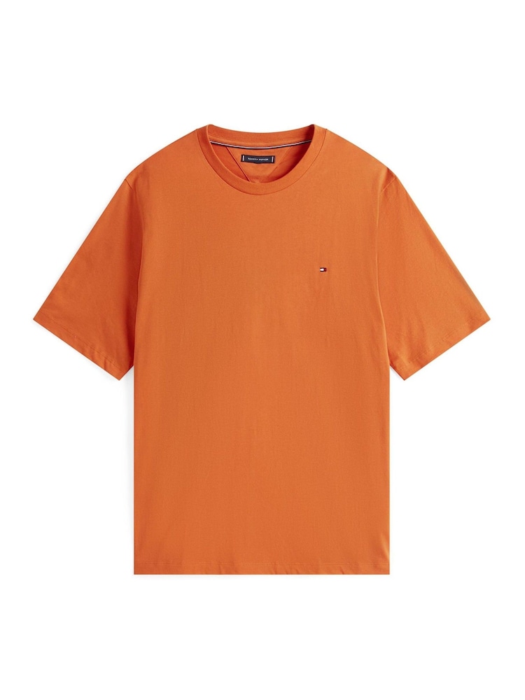 Tommy Hilfiger Orange Plus Crew Neck T-Shirt - Image 2 of 2