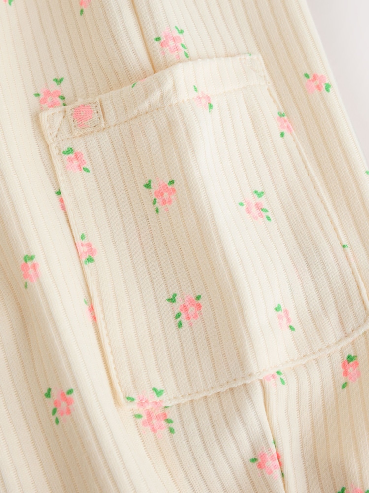 Białe w kwiaty - Baby Long Leg Jersey Romper (0mths-3yrs) - Obraz 7 z 7 Białe w kwiaty - Baby Long Leg Jersey Romper (0mths-3yrs) - Obraz 7 z 7