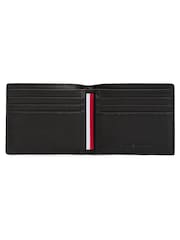 Tommy Hilfiger Black Pebble Grain Leather Bifold Wallet - Image 2 of 4